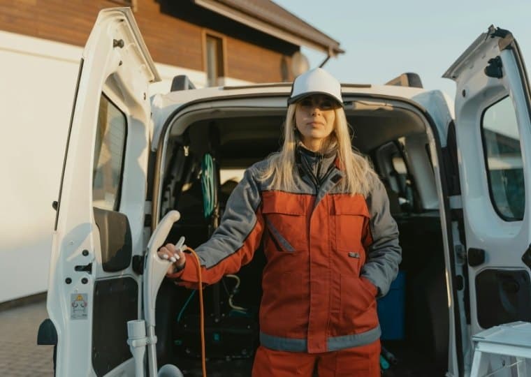 Women who got cleaning contract